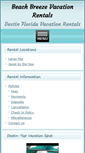 Mobile Screenshot of beachbreezevacationrentals.com